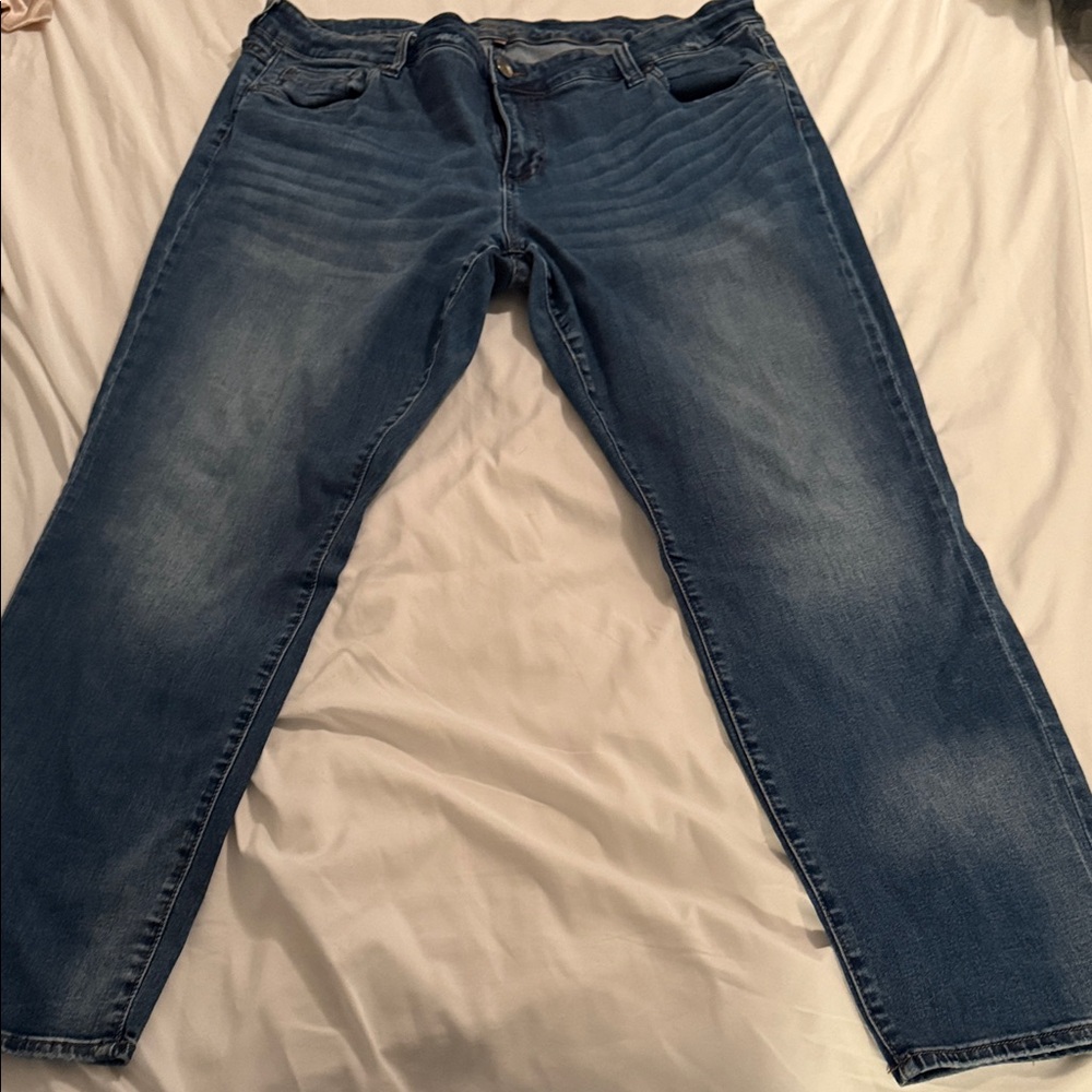 Kut from the Kloth Blue Straight Leg Jeans